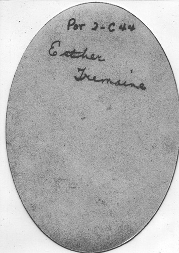Back of Photo