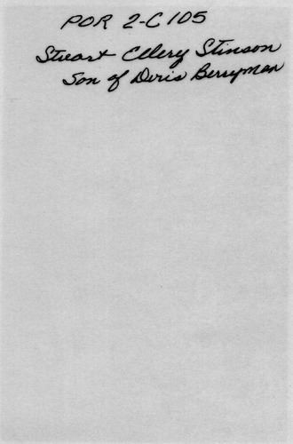 Back of Photo Back of Photo