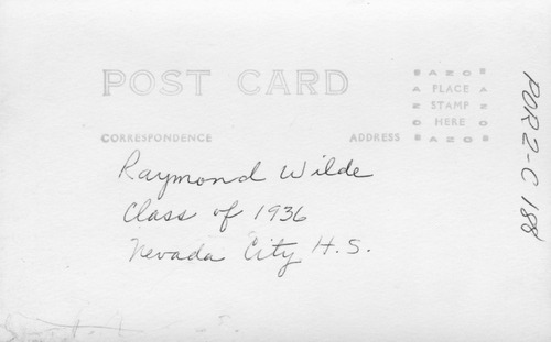 Back of Photo Back of Photo