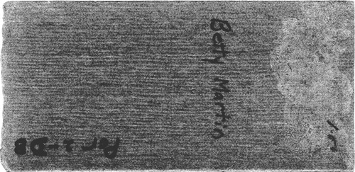 Back of Photo