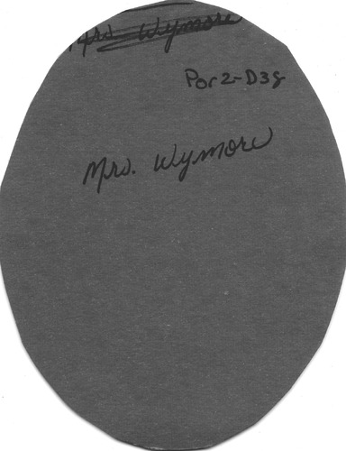 Back of Photo