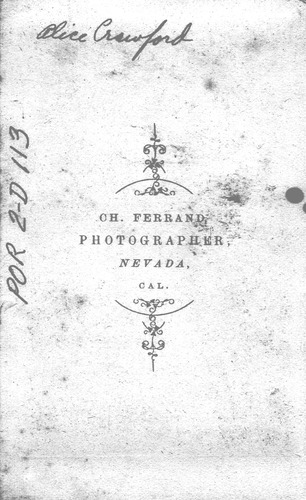 Back of Photo
