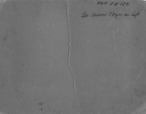 Back of Photo