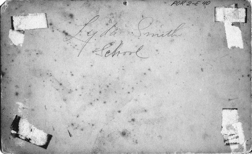 Back of Photo Back of Photo