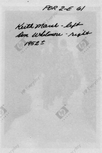 Back of Photo Back of Photo