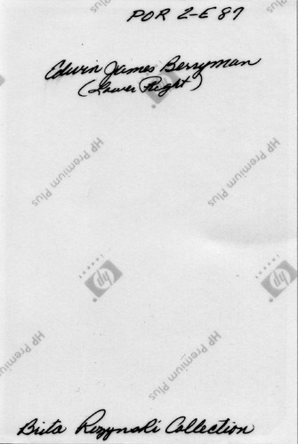 Back of Photo
