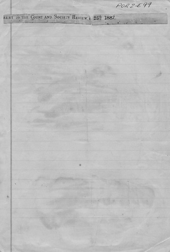 Click to see POR 2-E 99-BACK of Portraits (POR 2)