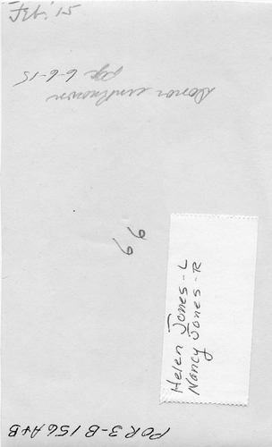 Click to see POR 3-B 156-BACK of Portraits (POR 3)