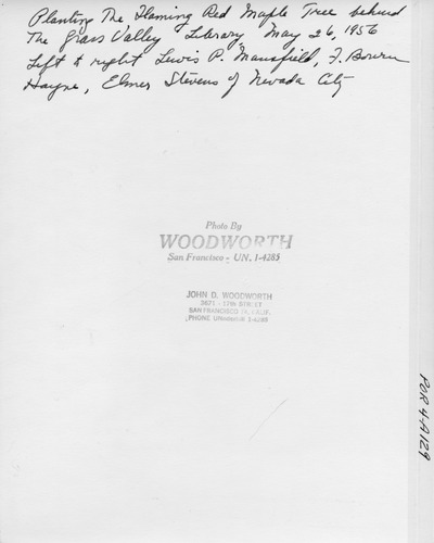 Click to see POR 4-A 129-BACK of Portraits (POR 4)