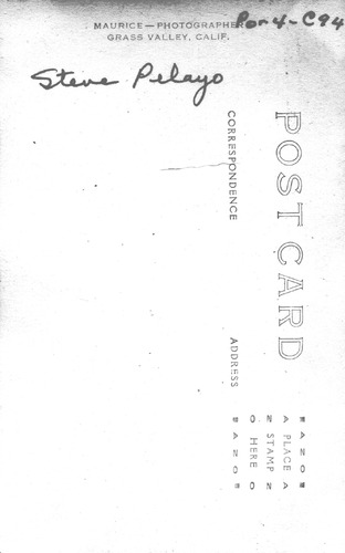 Back of Photo