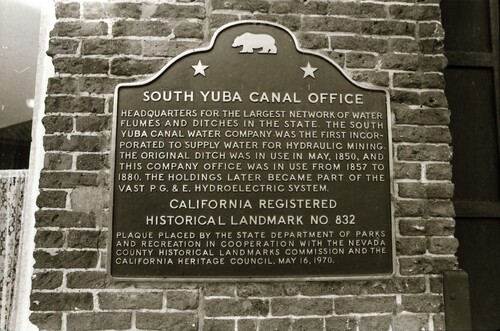 South Yuba Canal Building and Broad Street (PIC 7-CARTER 84)