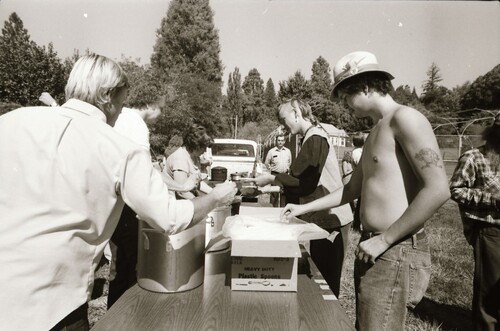 Click to see PIC 7-CARTER 48-9 of Yuba River 1984 California Regional Rainbow Gathering (PIC 7-CARTER 48)