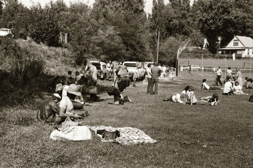 Click to see PIC 7-CARTER 48-10 of Yuba River 1984 California Regional Rainbow Gathering (PIC 7-CARTER 48)