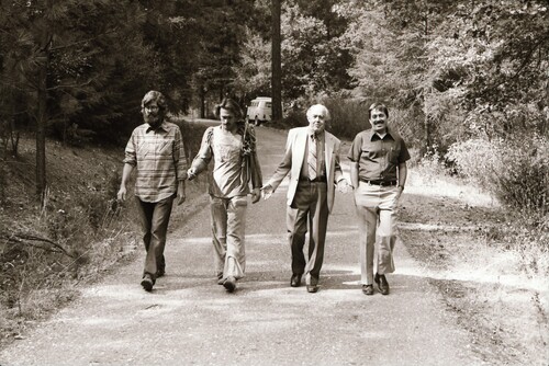 Click to see PIC 7-CARTER 48-49 of Yuba River 1984 California Regional Rainbow Gathering (PIC 7-CARTER 48)
