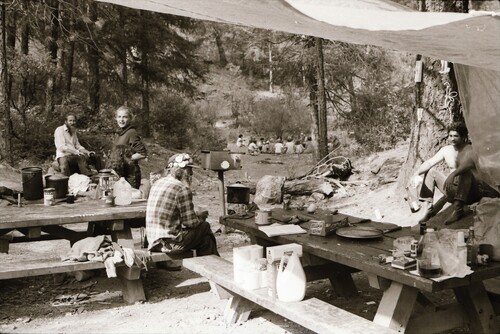 Click to see PIC 7-CARTER 48-58 of Yuba River 1984 California Regional Rainbow Gathering (PIC 7-CARTER 48)