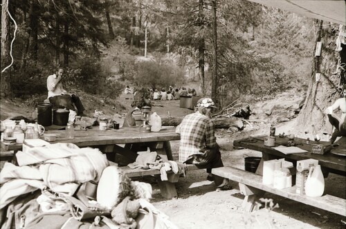 Click to see PIC 7-CARTER 48-59 of Yuba River 1984 California Regional Rainbow Gathering (PIC 7-CARTER 48)