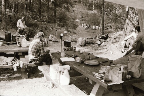 Click to see PIC 7-CARTER 48-60 of Yuba River 1984 California Regional Rainbow Gathering (PIC 7-CARTER 48)