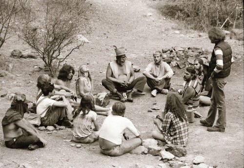 Click to see PIC 7-CARTER 48-62 of Yuba River 1984 California Regional Rainbow Gathering (PIC 7-CARTER 48)