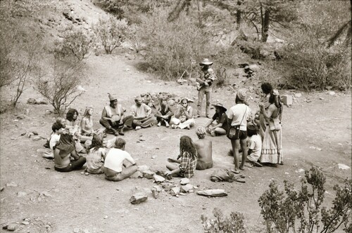 Click to see PIC 7-CARTER 48-63 of Yuba River 1984 California Regional Rainbow Gathering (PIC 7-CARTER 48)