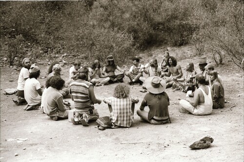 Click to see PIC 7-CARTER 48-65 of Yuba River 1984 California Regional Rainbow Gathering (PIC 7-CARTER 48)