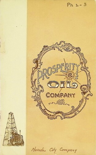 Prosperity Oil Company (PH 2-3)(1900s)