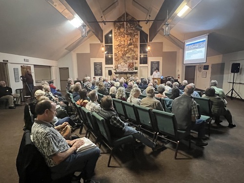 2024-10-17 - Ghost Towns of Nevada County with Bernie Zimmerman - Speaker Night - Bernie Zimmerman 02