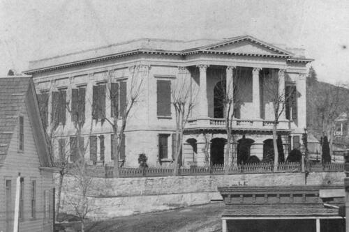 2025-02-20 - Nevada County Courthouse with Steve Fry, Dakota Stroh and Cathy Wilcox-Barnes - Nevada County Courthouse