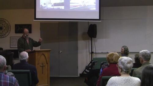 2025-02-20 - Nevada County Courthouse with Steve Fry, Dakota Stroh and Cathy Wilcox-Barnes - Steve Fry presents