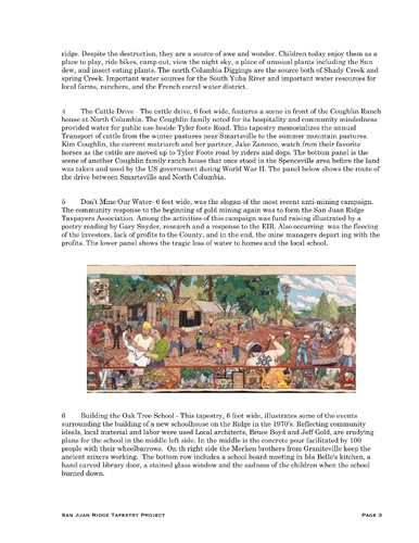 2025-01-16 - San Juan Ridge Tapestry Project with Bruce Boyd and Jennifer Rains Crosby - 