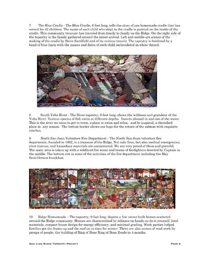 2025-01-16 - San Juan Ridge Tapestry Project with Bruce Boyd and Jennifer Rains Crosby - 