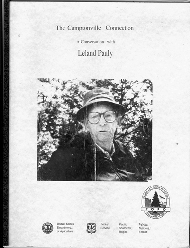 The Camptonville Connection - An Interview with Leland Pauly (September 17, 1993)