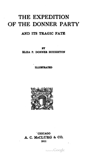 The Expedition of the Donner Party and Its Tragic Fate