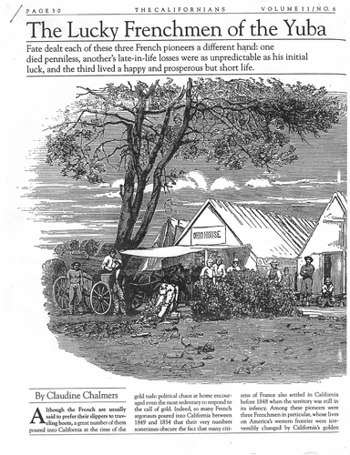 Click to view The Lucky Frenchman of the Yuba The Lucky Frenchman of the Yuba