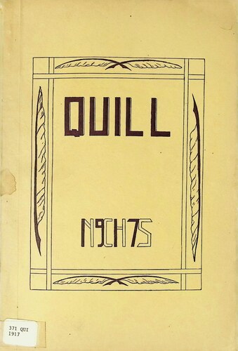 Nevada City High School - The Quill (371.QUI.1917)(1917)