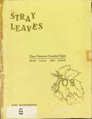 Grass Valley High School - Stray Leaves (371.STR.1908)(1908)