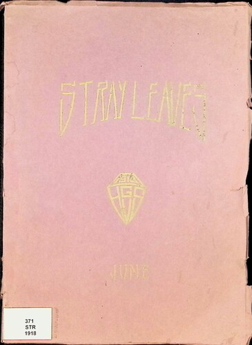 Grass Valley High School - Stray Leaves (371.STR.1918)(1918)