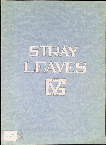 Grass Valley High School - Stray Leaves (371.STR.1920)(1920)