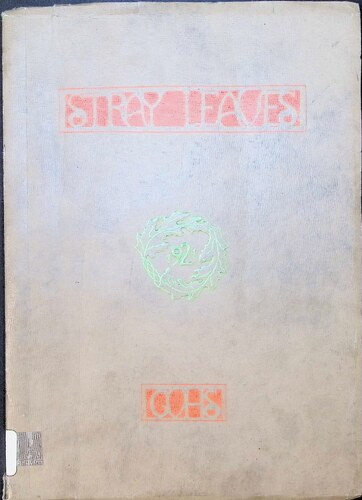 Grass Valley High School - Stray Leaves (371.STR.1921)(1921)