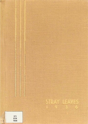 Grass Valley High School - Stray Leaves (371.STR.1936)(1936)
