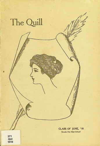 Nevada City High School - The Quill (371.QUI.1910)(1910)