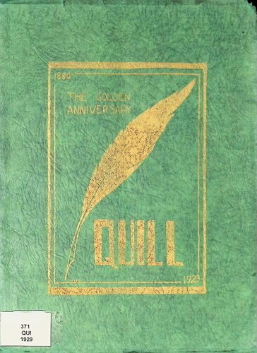 Nevada City High School - The Quill (371.QUI.1929)(1929)